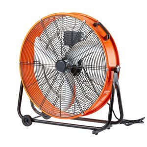 Ventilatore a Tamburo Industriale da 24 Pollici ad Alta Velocità con 3 Velocità, 8600CFM, Inclinazione Regolabile a 360 Gradi per Uso Commerciale - Product Image 1