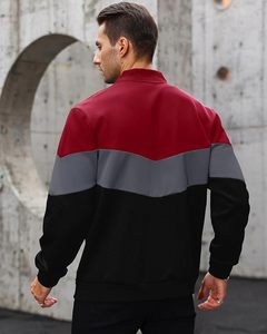 Premium <b>Men</b>’s Classic Bomber <b>Jacket</b> Custom Fashion Streetwear Windproof <b>Lightweight</b> Outerwear Manufacturer - Product Image 2