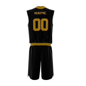 Uniforme de Baloncesto Personalizado con Estampado Deportivo, Conjunto de Camiseta y Pantalones Cortos Unisex, Transpirable, Tallas Grandes, Venta al por Mayor para Equipos, 100% Poliéster - Product Image 6