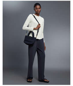 Camisetas de manga larga para mujer al por mayor, ajustadas, de cuello redondo, para primavera y otoño, camisetas básicas lisas - Product Image 2