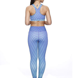 Oferta de Verano: Conjunto Deportivo de 2 Piezas para Mujer, Top Corto y Leggings de Yoga, Cintura Alta, 100% Algodón, Transpirable, Sin Costuras - Product Image 6