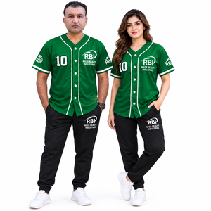 Maillot de baseball pour homme adulte, imprimé numérique, en tissu mesh polyester, antibactérien, séchage rapide, respirant, grande taille, anti-UV, entièrement imprimé à l'avant - Product Image 4