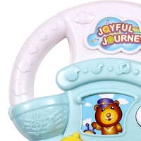 D.J. Tren Musical de Juguete a Pilas para Niños, Juguete Educativo Temprano con Sonidos de Animales, Edades 9M+, ABS y Hierro