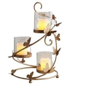 New Arrival Design Votive Holder Black Finishing Metal <b>Tea</b> <b>Light</b> <b>Candle</b> Holder Home Wedding Decor Accessories <b>Candle</b> Holder - Product Image 4