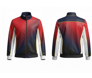 Chaqueta Personalizada con Cierre Completo y Opciones de Diseño Ilimitadas, Ropa Deportiva para Correr y Hacer Ejercicio, Cálida, Transpirable y de Secado Rápido |   Tallas Hombre Mujer Juvenil - Product Image 2