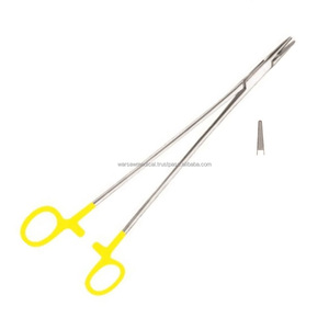 Premium Quality WARSAW T/c Tip Wangensteen Needle Holder Stainless Steel Suture Surgical Instrument | needle holder - Product Image 2