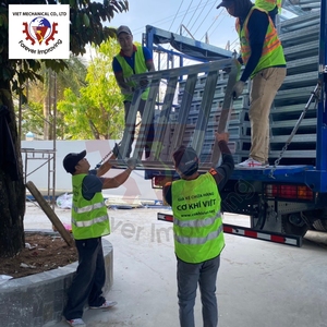 Entrepôt étagères empilables lourdes pour un meilleur prix de stockage de palettes d'emballage de cargaison empilables en acier métallique à 2 voies - Product Image 5