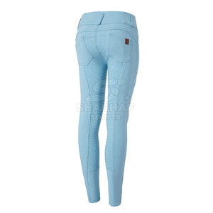 Jean tendance bleu clair pour la collection été, avec une sensation douce et confortable, pantalon homme délavé. - Product Image 3