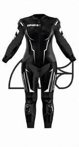 Traje de Motociclismo Profesional para Mujer, Equipo de Seguridad para Motocicleta, Mono de Cuero Vacuno/Canguro, Nivel 2 de Protección CE - Product Image 1