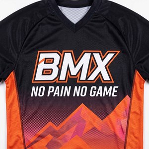 Jersey de Ciclismo Casual de Manga Larga para Hombre, Transpirable, de Secado Rápido, Cuello en V, Tela Satinada, Corte Regular - Product Image 2