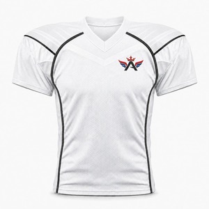 Maillot de football américain personnalisé confortable et respirant, en tissu léger haute performance, avec gestion de l'humidité - Product Image 1