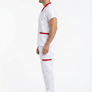 Tenue Médicale 2026 : Ensemble Blouse Manches Courtes et Pantalon pour Hommes et Femmes – Idéal Hôpital, Clinique Vétérinaire, Chirurgie et Travail - Product Image 2