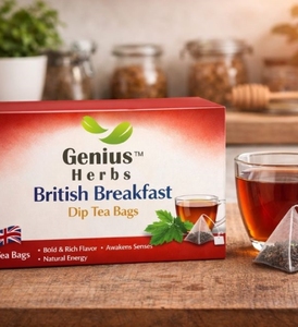 Bolsitas de Té para Desayuno Británico Personalizadas, Bebida Natural a Base de Plantas, Refrescante para el Consumo Diario, Venta al Por Mayor, Fabricación a Granel - Product Image 3