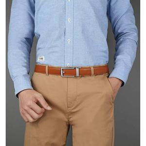 Cinturón de Cuero Genuino de Vaca para Hombre, Diseño Casual, con Hebilla y Logotipo Personalizado, Unisex, Alta Calidad, Nuevo 2026 - Product Image 5