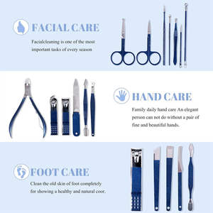 Ensemble de manucure et pédicure 5-en-1 personnalisé en acier pour adolescents, hommes et femmes, avec boîte – Coupe-ongles élégant pour soins personnels - Product Image 2