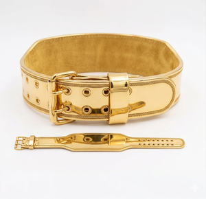 Best Quality Trending Customized Breathable Cowhide Gym <b>Belt</b> with Adjustable Buckle for Gym <b>Exercise</b> and Body Training - Product Image 1