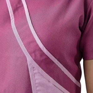 Solid Color Polyester Cotton <b>Nurse</b> Uniform Wholesale for Hospital Use for Beauty Salon Lab Pet Shop Working Scrub - Product Image 5