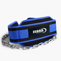 Cinturón de Entrenamiento de Alta Resistencia para Levantamiento de Pesas con Cadena, Neopreno, Gimnasio, Fitness, Ejercicios de Dominadas, Doble Soporte