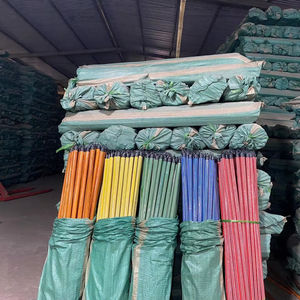 Venta al por mayor de mangos de escoba de plástico y madera, con revestimiento de coco y PVC, para suelos. - Product Image 1
