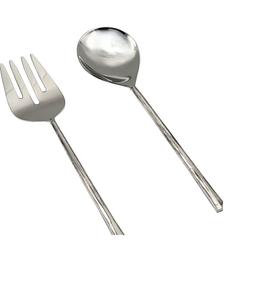 Cuchara y Tenedor Metálicos Resistentes para Servir Ensaladas, para Proveedores de Equipamiento de Restaurantes y Profesionales de la Industria Hotelera - Product Image 2