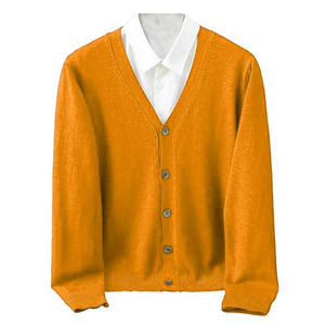 <b>Men</b> <b>Cardigan</b> Wholesale Rate Fashion Brand Nylon Cotton Double Breasted Anti Pilling Spring Autumn Sweater Striped Wool - Product Image 4