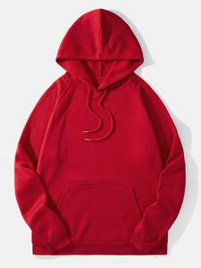 Sweat à capuche pull-over style unique en polyester/coton, style streetwear automne, anti-rétrécissement, pour hommes, en promotion à prix réduit - Product Image 5