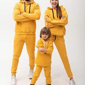 Conjuntos Deportivos Personalizados OEM para Niños, Madres y Padres, Sudadera con Capucha de Dos Piezas, Conjuntos Deportivos de 2 Piezas para Niños - Product Image 6