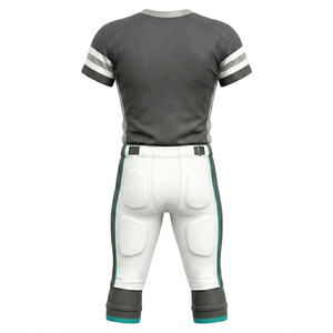 High Quality Custom American Football Uniform Set Breathable Durable Fabric Team Jersey And Pants For Practice Training <b>Games</b> - Product Image 2