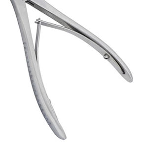 Pinza de corte ortopédica manual de doble acción Beyer Bone Rongeur, de acero inoxidable alemán, acabado Dall, instrumentos quirúrgicos - Product Image 3