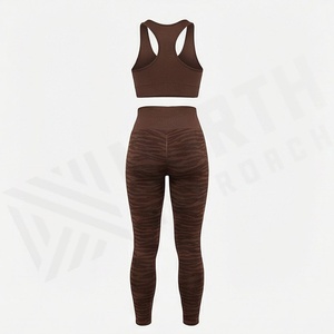 Conjunto Deportivo Reversible para Mujer, Ropa de Yoga, Color y Estampado Personalizados, Tallas Grandes, Transpirable, para Ejercicio - Product Image 2