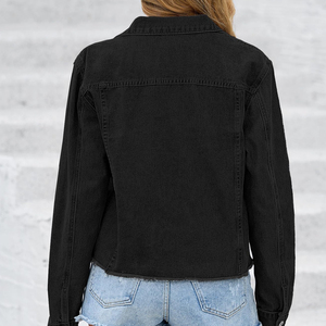 Casual Wear Long Sleeve Denim <b>Jackets</b> Breathable <b>Warm</b> Stylish Customized Made <b>Men</b> Denim <b>Jackets</b> for Ladies - Product Image 2