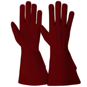 Guantes de Soldadura TIG de Cuero de Oveja para Seguridad Industrial con Forro de Algodón, Resistentes al Fuego, Protección para las Manos - Product Image 4