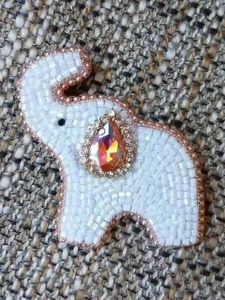 Pendientes Colgantes Artesanales Boho Ligeras con Cuentas Multicolor y Bordados de Formas Vívidas Únicas de MULTI CRAFT Colorplay - Product Image 5