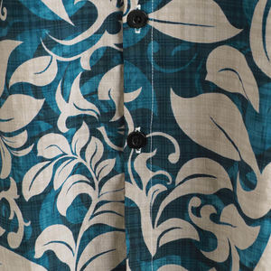 Chemises à manches courtes boutonnées pour hommes, imprimé hawaïen, décontractées, respirantes, séchage rapide, écologiques, de la marque Sustainable Supply - Product Image 5