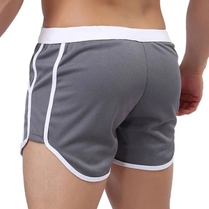 Micro Fabric Eco-Friendly Drawstring Closure 100% Polyester Comfortable <b>Thigh</b> Short Mens Running Shorts Quick Dry Breathable - Product Image 6