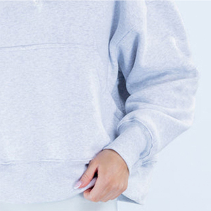 Limited Edition Grey Marl Women's Hoodie Boxy Fit Hoodie 100% Cotton Comfortable Fleece Lined Hoodie Women's Hoodies - Product Image 3