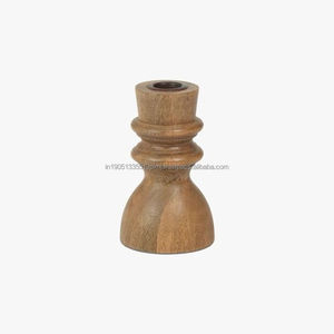 ชุดที่ใส่ชาไม้มะม่วง2ชิ้นโคมไฟตกแต่งโต๊ะบนเสาเทียนตกแต่งคริสต์มาส - Product Image 5