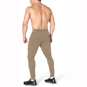 Pantalones deportivos transpirables para hombre, 100% algodón, lisos, para correr, hacer ejercicio y fitness, venta al por mayor, envío rápido. - Product Image 3