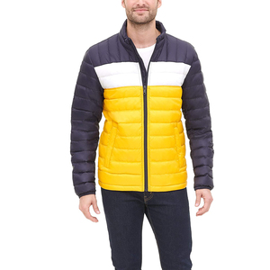 เสื้อแจ็คเก็ตพัฟเฟอร์ผู้ชายไซส์ใหญ่สำหรับฤดูหนาวปี 2026 แบบสั่งทำพิเศษ คอตั้ง โลโก้ด้านหน้า ระบายอากาศได้ดี เป็นมิตรกับสิ่งแวดล้อม คุณภาพสูง บริการ OEM - Product Image 2