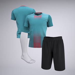 เสื้อทีมฟุตบอลชุดเครื่องแบบทีมฟุตบอลออกแบบได้ตามต้องการเสื้อฟุตบอลแบบซับลิเมชันชุดฟุตบอล - Product Image 5