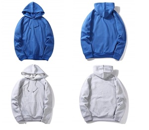 High Quality 100% Cotton <b>Fleece</b> Zipper-Up Regular Fit Hoodie for Men <b>Thick</b> <b>Fleece</b> Drop Shoulder Plain Blank Custom Streetwear - Product Image 4