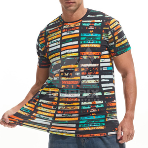 Camiseta de Hombre 2026 de Manga Corta, Sólida, Transpirable, Antiarrugas, de Secado Rápido, de Algodón, Fabricada en Pakistán, Nueva Llegada 2025, Estilo Ringer - Product Image 4