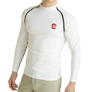 Camiseta de Protección Solar para Hombre de Alta Calidad, Transpirable y Ecológica, con Logotipo Personalizado, Material de Spandex/Poliéster, Manga Larga, Tallas Personalizadas - Product Image 1