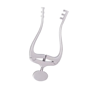 Retractor Mastoides Jansen Premium - Acero Inoxidable Reutilizable, Autoajustable, para Cirugía de Pequeños Sitios, Separador de Heridas Jansen con Punta de Dientes - Product Image 2