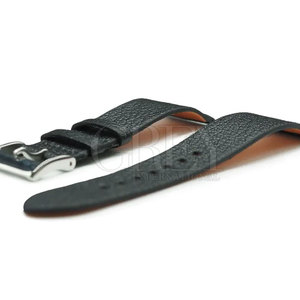 Bracelets de montre en cuir de qualité supérieure, boucle réglable, finition confortable pour le poignet, accessoire classique au quotidien - Product Image 2