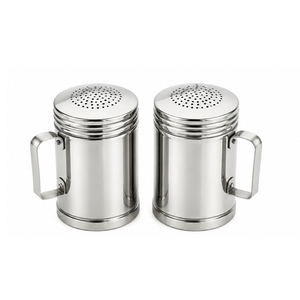 Salero de Acero Inoxidable, Moderno, con Forma de Reloj de Arena, Dispensador de Especias Metálico para Restaurante, Hotel, Accesorios para Mesa de Comedor - Product Image 4