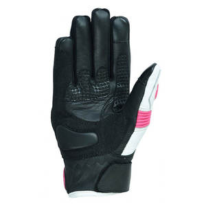 WARPRO INDUSTRY Full Finger Leather Racing <b>Gloves</b> <b>Touchscreen</b> Polyurethane Coating Hook Loop Closure Breathable for Riding - Product Image 4