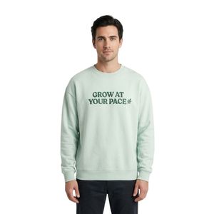 Sudadera de Manga Larga para Hombre, Cuello Redondo, Informal, Resistente al Viento, Estilo Urbano, de Algodón Ecológico - Product Image 4