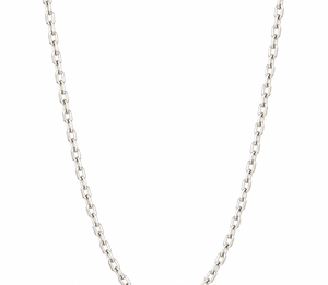 Collar con Colgante de Corazón para Niños, Plata 925, Circonita Cúbica, Cristal Rojo, Acabado Pulido, Joyería de Moda para Uso Diario, Regalo - Product Image 4