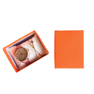 Cajas de Reloj Naranjas de Moda 2022, Cajas de Joyería al por Mayor, Caja de Empaque Cuadrada para Reloj - Product Image 2